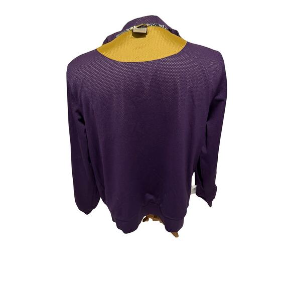 Vintage Nike 6.0 Windbreaker Jacket L Purple Yellow Retro Y2K Skate BMX Surf - Picture 9 of 10